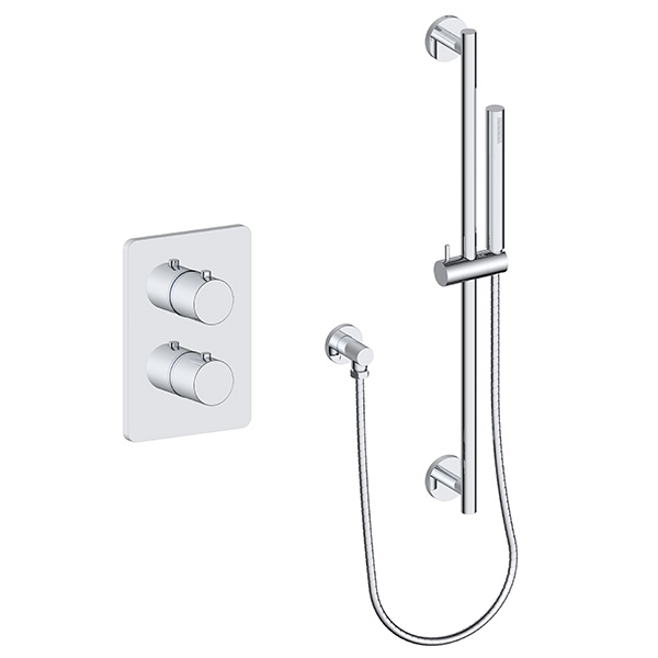 1 function thermostatic shower system