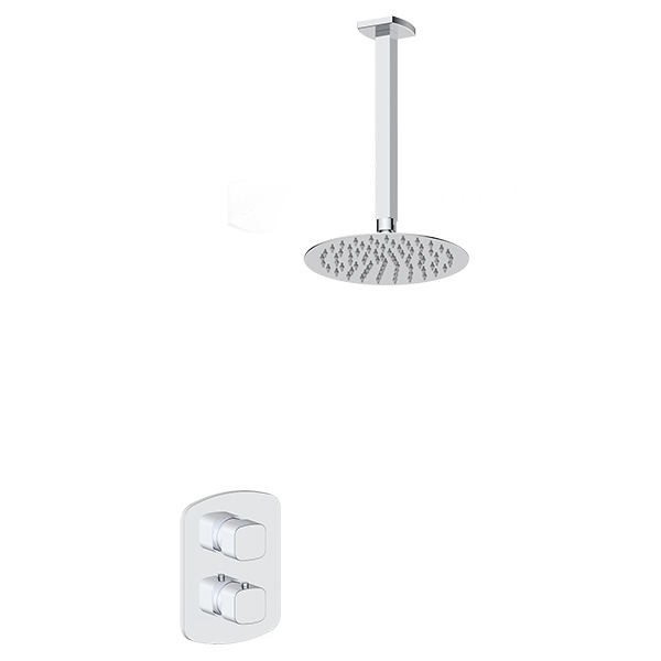 1 function thermostatic shower system