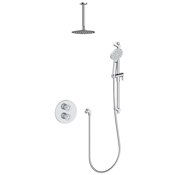 2 function thermostatic shower system (with or. without shared function)