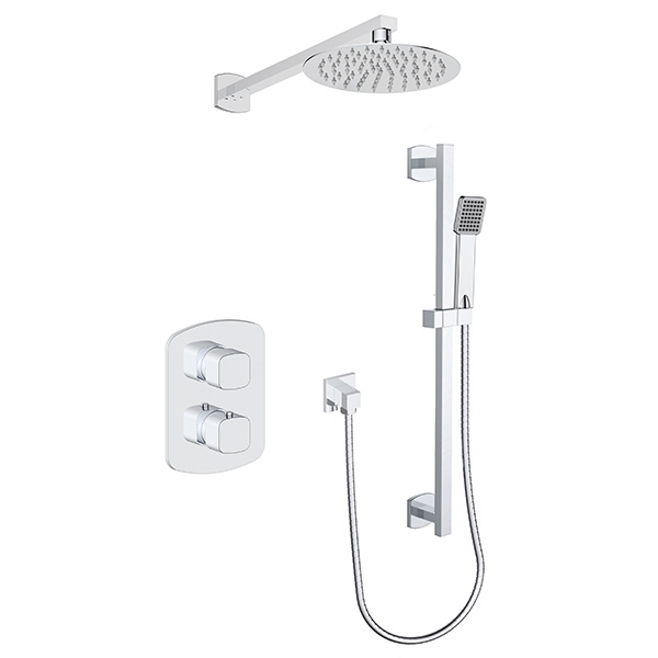 2 function thermostatic shower system (with or. without shared function)