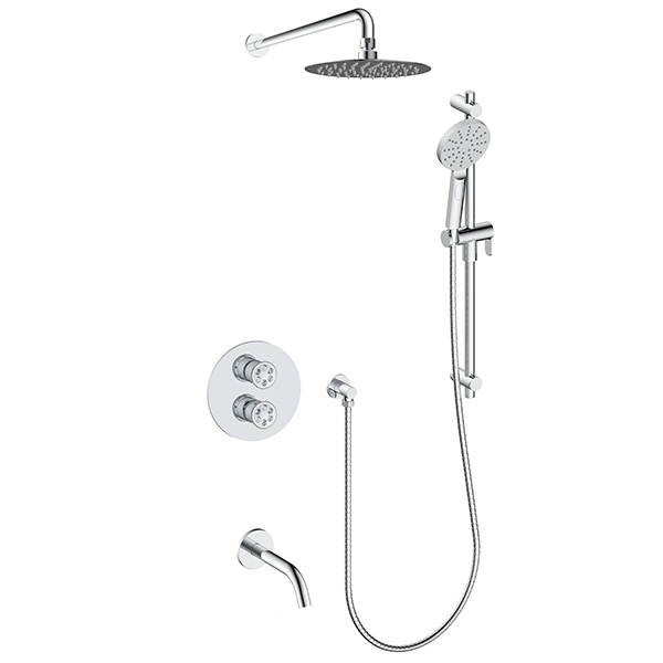 3 function pressure balanced shower system (with or. without shared function)