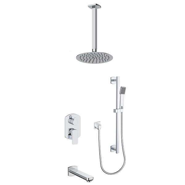 3 function pressure balanced shower system (with or. without shared function)