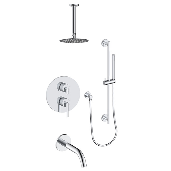 3 function pressure balanced shower system (with or. without shared function)