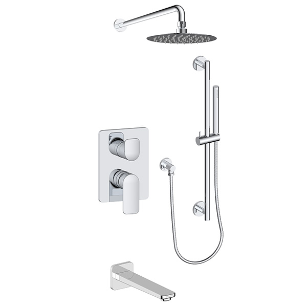 3 function pressure balanced shower system (with or. without shared function)