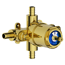 1/2 pressure balance rough-in valve with 2-way(pex connection)