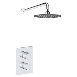 1 function thermostatic shower system