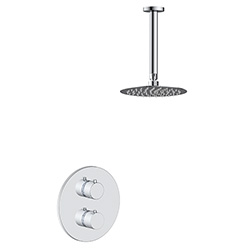 1 function thermostatic shower system