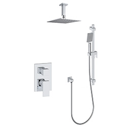 2 function pressure balanced shower system (with or. without shared function)