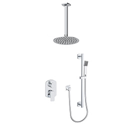 2 function pressure balanced shower system (with or. without shared function)