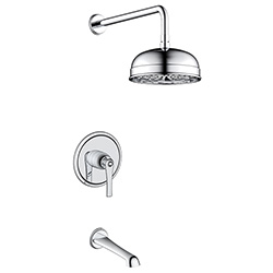 2 function pressure balanced shower system (without diverter)