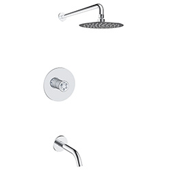 2 function pressure balanced shower system (without diverter)