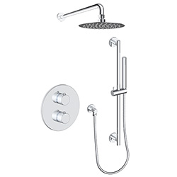 2 function thermostatic shower system (with or. without shared function)