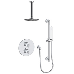 2 function thermostatic shower system (with or. without shared function)