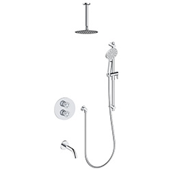 3 function pressure balanced shower system (with or. without shared function)