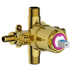 pressure balance rough-in valve without diverter(pex connection)