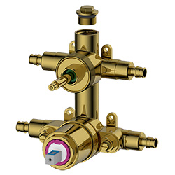 rough in valve for pressure balance with integrated 2 way diverter valve(shared or. no shared)(wirsbro connection)