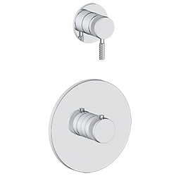 thermostatic valve trim with composed volume control valve trim
